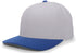 Pacific Headwear Pro-Wool Hook-And-Loop Adjustable Cap (705W), Color 'SilverRoyal'